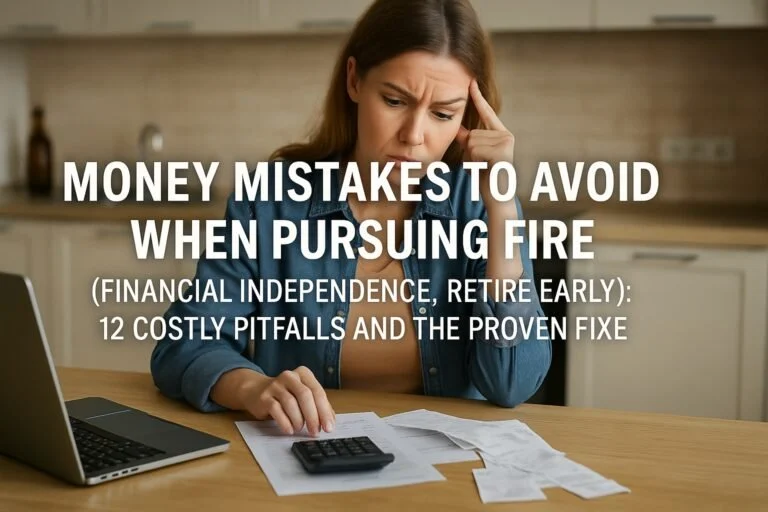 Money Mistakes to Avoid When Pursuing FIRE (Financial Independence, Retire Early): 12 Costly Pitfalls and the Proven Fixes 8